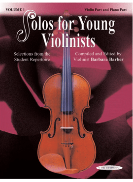 Solos for Young Violinists Violin Part and Piano Acc., Volume 1