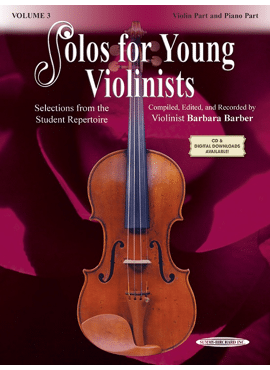 Solos for Young Violinists Violin Part and Piano Acc., Volume 3