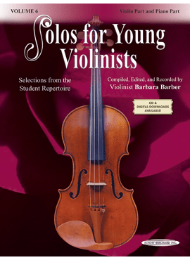 Solos for Young Violinists Violin Part and Piano Acc., Volume 6