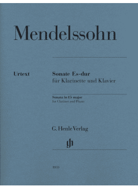 Mendelssohn  Clarinet Sonata E flat major