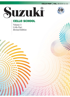 Suzuki Cello School, Volume 3 + CD