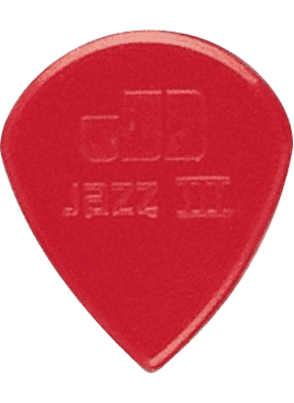 Dunlop Nylon Jazz III rood