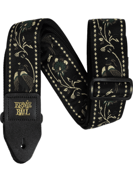 Ernie ball strap Black Pleasant Pheasant