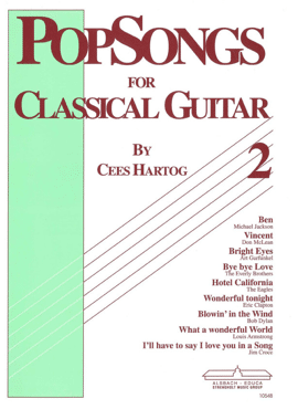 POPSONGS FOR CLASSICAL GUITAR 2