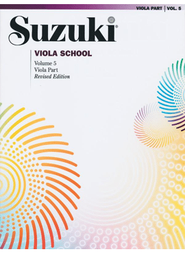 Suzuki Viola School Viola Part, Volume 5 (Revised)