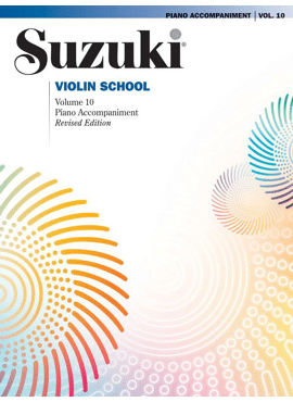 Suzuki Violin School Piano Acc., Volume 10