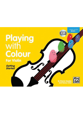 Playing with colour violin: Student book 1 + CD