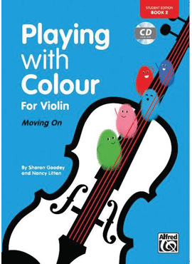 Playing with colour violin: Student book 2 + CD