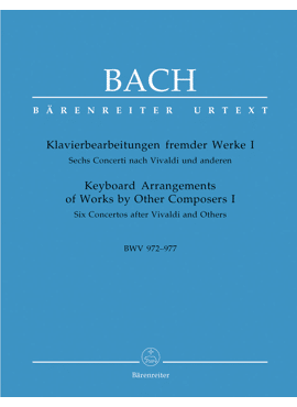 Keyboard Arrangements of Works by Other Composers I BWV 972-977