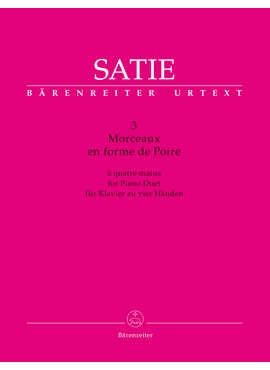 3 Morceaux en forme de Poire for Piano Duet