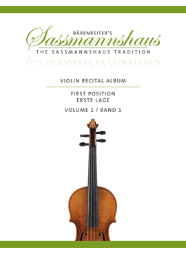 Sassmannshaus Violin Recital Album First Position, Volume 1