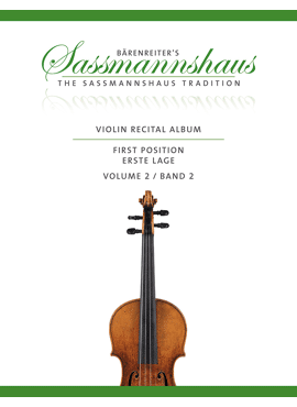 Sassmannshaus Violin Recital Album First Position, Volume 2
