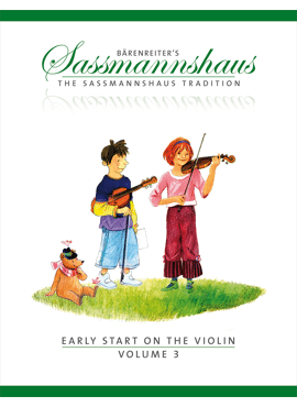 Sassmannshaus Early Start on the Violin, Volume 3