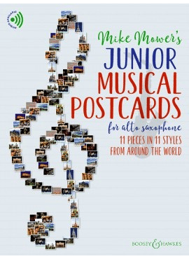 Junior Musical Postcards for Alto Saxophone
