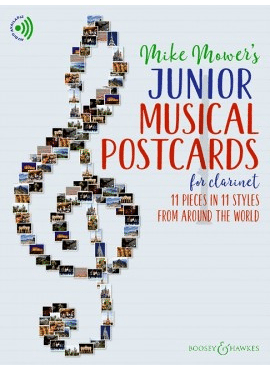 Junior Musical Postcards for Clarinet