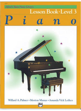 Alfred's Basic Piano Library Lesboek Niveau 3