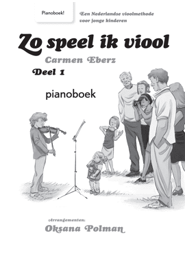 Zo Speel Ik Viool 1 Pianoboek