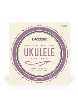 D'Addario EJ88C Nyltech Ukulele Strings Concert