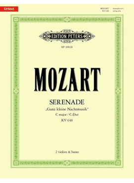 Serenade in C K648 'Ganz kleine Nachtmusik'