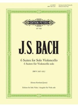Cello Suites BWV 1007–1012 for Cello Solo: J.S. Bach