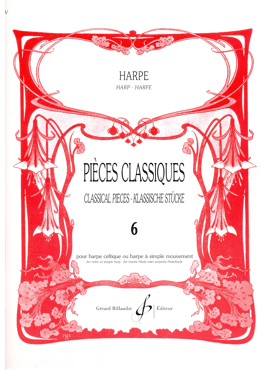 PIECES CLASSIQUES POUR HARPE VOLUME 6
