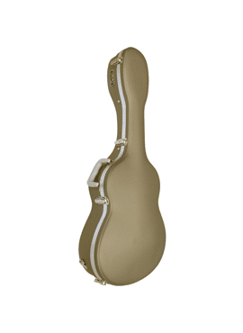 Gitaarkoffer fiber goud