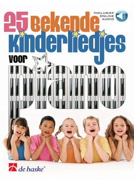 25 BEKENDE KINDERLIEDJES VOOR PIANO