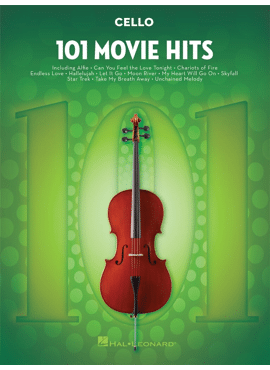 101 MOVIE HITS FOR CELLO