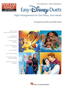 EASY DISNEY DUETS - POPULAR SONGS SERIES