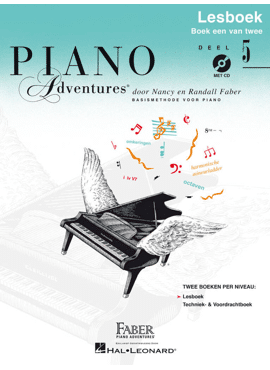 Piano Adventures: Lesboek Deel 5 +CD