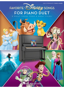 FAVORITE DISNEY SONGS FOR PIANO DUET