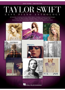 TAYLOR SWIFT EASY PIANO ANTHOLOGY - 2ND EDITION