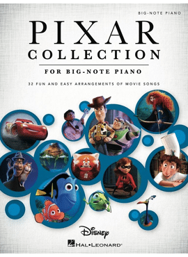 Pixar Collection for Big-Note Piano