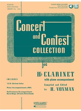 CONCERT AND CONTEST COLLECTION FOR CLARINET