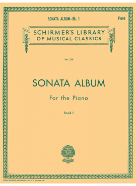 SONATA ALBUM FOR THE PIANO - BOOK 1
