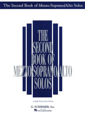 THE SECOND BOOK OF MEZZO-SOPRANO/ALTO SOLOS