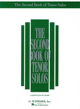 THE SECOND BOOK OF TENOR SOLOS