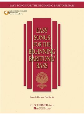EASY SONGS FOR THE BEGINNING Baritone/Bass