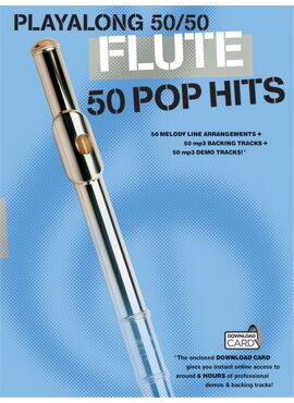 PLAYALONG 50/50: FLUTE - 50 POP HITS