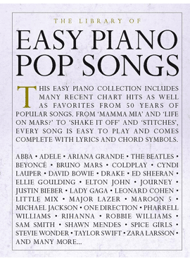 The Library Of Easy Piano Pop Songs
