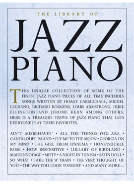 THE LIBRARY OF JAZZ PIANO