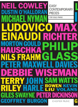 EASY CONTEMPORARY PIECES FOR SOLO PIANO