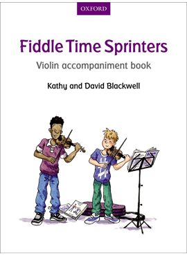 Fiddle time sprinters violin accompaniment book