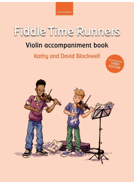 Fiddle time runners violin accompaniment book