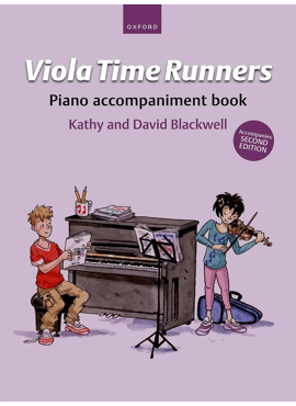 Viola Time Runners Piano accompaniment book