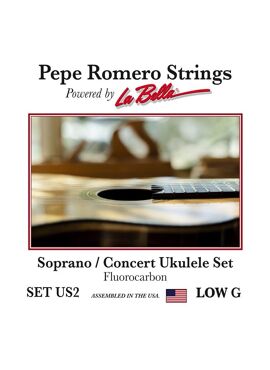 Sopraan / Concert ukulele set Low G