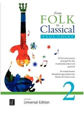 Coles Paul: From Folk to Classical 2 for guitar
