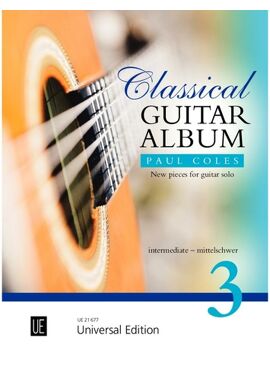Coles Paul: Classical Guitar Album 3 for guitar