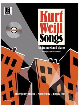 Weill Kurt: Songs for trumpet with CD or piano accompaniment