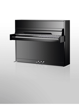 Wilhelm Schimmel W114 Modern zwart hoogglans TwinTone